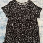 Cotton On Curve Good Times Baby Doll Dress Black White Ditsy Floral Size 20 Photo 0