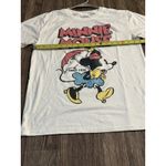 Disney  Minnie Mouse T-Shirt White Size‎ Large Women's Photo 4