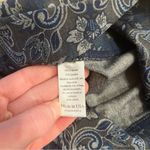 KiraGrace Blue Floral Paisley High Waisted Ankle Full Length Legging Size S Photo 8