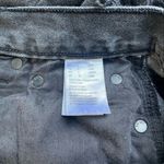 American Eagle  Jeans Ripped Vintage Hi Rise Black Wash Denim Women's Size 6 Photo 8