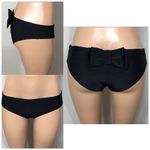 Black bow bikini bottoms Black Photo 1