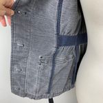 Anthropologie Hei Hei Ruffle Anorak Colorblock Ruffle Back Jacket XSP Steampunk Photo 9