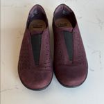 Clarks Purple Flats Slip-On Loafers Photo 7