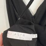 ASTR  Holland Ruffle Maxi Dress Party Special Event Wedding Formal Black Size XS Photo 8