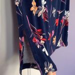 St. John ’s Day Rayon Blended Floral Blue Skirt Size M Photo 3