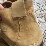 Sorel  Waterproof Out and About Boots Lace Up Snow Boots Classic Tan Leather 9 Photo 6