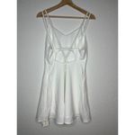 Commense White Criss Cross Backless Mini Dress M NWT Size M Photo 9
