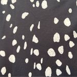 Boutique ⭐️ Talia long sleeve black top with white polka dots size large NEW Photo 8