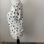 Generation Love NWT  Hugo polka dot linen blouse M Photo 5