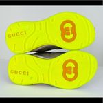 Gucci  Ultrapace Distressed Women Suede Leather 592882 Logo Sneakers EU 35.5 Photo 8