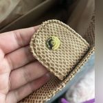 Estée Lauder Vintage Retired Creme Beige Faux Snake Print Large Tote Bag New Photo 5