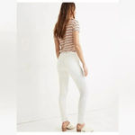 Madewell  Petite High Rise Skinny Jeans White Step Hem Plus Size 36P NWT Photo 3