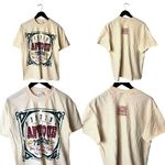 Antique Person 90s Vintage T Shirt M 100% Cotton White Graphic Tee Size M Photo 1