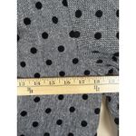 Halogen Women’s Polka Dot Ruffled Trench Coat Double Breasted Size S Petite Photo 8