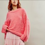 Free People NWOT Harrison bunny crew sweater Photo 1