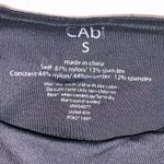 CAbi  Black & Purple Capri Leggings Photo 2