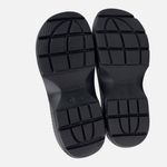 Crocs New  Stomp Rosette Mary Jane Black + Red Rose Platform Gothic Women's Sz 9 Photo 5