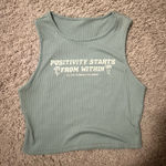 SheIn Positive Vibes Tank Top Photo 0