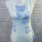 American Eagle  OUTFITTERS Soft & Sexy Blue Green Tie Dye Tank Top-XS Photo 0