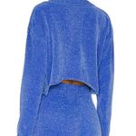 superdown Blue Cropped Sweater Size Small Photo 1