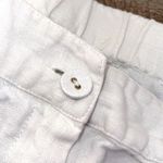 Charter Club Weekend Womens Linen Patch Pocket Casual Cropped Pants White XL Photo 4