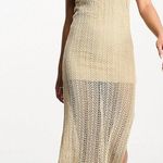 Pull & Bear Crochet Maxi Dress Photo 0
