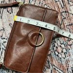 Bueno  Brown Faux Leather Crossbody Bag Shoulder Purse Photo 9