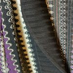 Misook  Exclusive. Long sleeve sweater jacket.  Cardigan.‎ XS. Black/Purple Photo 5