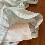 NWT Mable Goldie Blue Dot Tie Bow Mini Fit & Flare Dress Photo 4