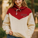 Game day couture Indiana Hoosiers side tie hoodie Size L Photo 0