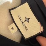 Tuckernuck Navy Crepe Royal Shirt Dress Preppy Minimalist Size Medium Photo 9