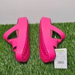 Crocs  Getaway Platform Toe Loop - Dragon Fruit - Women's Size 8 - 210834 Photo 2