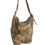 Bueno Tapestry Convertible Shoulder Bag Hobo Boho/backpack With Pull-out Purse Photo 4