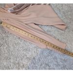 American Vintage Vintage Silk Three Piece Skirt Suit with Pearl Trim Pink Size 8 Photo 9