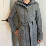 Calvin Klein  wool blend full zip belted coat jacket Photo 8