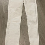 Paige  Women's Crisp White Skinny Jeans Photo 0