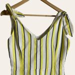 Cupcakes and Cashmere  Marguerite Striped V-Neck Tie Shoulder Mini Dress Photo 10