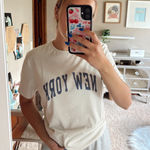 Denim & Flower New York Graphic Tee  Photo 0