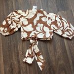 Rhode Cheryl Top Brown Size XS Photo 3