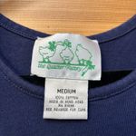 Quacker Factory Women's Embroidered Anchors Navy Blue Nautical Tank Dress Medium Photo 6