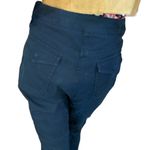 Ralph Lauren LAUREN Y2K NAVY BLUE THIN CORDUROY BOOT CUT PANTS (6) Photo 6