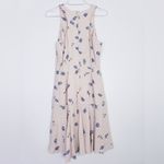 Line and Dot Floral Dress Mini Spring Tassel Flirt Photo 7