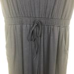 Women's Short Sleeve Blue Jumpsuit Size Medium Photo 4