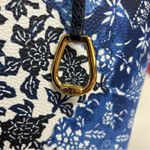 Ralph Lauren  Floral Reversible Tote Purse Summer Navy Blue Floral + Wristlet NWT Photo 6