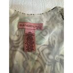 Bandolino Y2K Vintage Babydoll Top Fairy Whimsy Lace‎ Floral Flutter Sleeve 10P Womens Photo 3