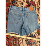 Levi's Levi’s Premium 501 Distressed Cutoff Denim Shorts W27 High Rise Vintage Wash Photo 11