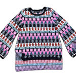 Rue 21 Women’s Y2K Christmas Sweater size Medium Flare Sleeves Merry XMas Knit Photo 0