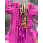 Marc Fisher  Heels Women's Size 7 Pink Suede Lace Up Strappy Stiletto High Heel Photo 4