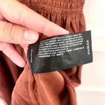 Theory Bustier Dress Flat Twill Rust Clay Women’s Size P/XS Mini Elegant Photo 4