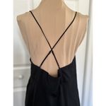 Madewell Layton Sadie Midi Cami- Slip Dress In True Black Size 0 Photo 8
